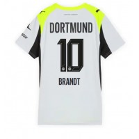 Stroje piłkarskie Borussia Dortmund Julian Brandt #10 Koszulka Wyjazdowej dla damskie 2025-26 Krótki Rękaw
